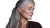 Relaxed Elderly Woman V2 Vinyl Car Decal Sticker – Waterproof & UV-Resistant 2.72"