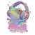 Cyberpunk Frog Logo Vinyl Car Decal Sticker – Waterproof & UV-Resistant 3.4133333333333336"