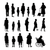 Aging Silhouettes Vinyl Car Decal Sticker – Waterproof & UV-Resistant 3.4133333333333336"