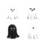 Cute Ghost V3 Vinyl Car Decal Sticker – Waterproof & UV-Resistant 6.826666666666667"