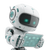 Friendly Robot Cockpit Vinyl Car Decal Sticker – Waterproof & UV-Resistant 6.826666666666667"
