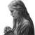 Praying Lady V2 Vinyl Car Decal Sticker – Waterproof & UV-Resistant 3.4133333333333336"