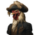 Noble Rooster Portrait Vinyl Car Decal Sticker – Waterproof & UV-Resistant 6.826666666666667"