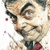 Mr. Bean Illustration Vinyl Car Decal Sticker – Waterproof & UV-Resistant 6.826666666666667"