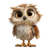 Fantastical Owl Creature Vinyl Car Decal Sticker – Waterproof & UV-Resistant 3.4133333333333336"