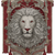 Regal Lion Banner Vinyl Car Decal Sticker – Waterproof & UV-Resistant 3.4133333333333336"