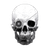 Bionic Skull Vinyl Car Decal Sticker – Waterproof & UV-Resistant 3.4133333333333336"