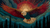 Mosaic Soaring Eagle Vinyl Car Decal Sticker – Waterproof & UV-Resistant 2.72"
