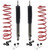 Enhance Your Jeep Wrangler JK | KYB JAOS Lift Kit Suspension Adds Style And Performance | Includes 2 Adjustable Shocks