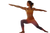 Yoga Warrior Pose V3 Vinyl Car Decal Sticker – Waterproof & UV-Resistant 2.986666666666667"