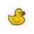 Yellow Duck Sticker V3 Vinyl Car Decal Sticker – Waterproof & UV-Resistant 3.4133333333333336"