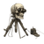 Camera Skull Tripod Vinyl Car Decal Sticker – Waterproof & UV-Resistant 3.4133333333333336"