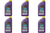 6x High Performance Royal Purple Synthetic Oil | HPS Series SAE 10W40 | Superior Engine Protection | 1 Quart