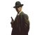 Noir Mobster V2 Vinyl Car Decal Sticker – Waterproof & UV-Resistant 3.4133333333333336"
