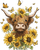 Cute Highland Cow V12 Vinyl Car Decal Sticker – Waterproof & UV-Resistant 4.1066666666666665"