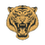 Angry Tiger Tattoo V14 Vinyl Car Decal Sticker – Waterproof & UV-Resistant 3.4133333333333336"
