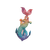 Rainbow Mermaid Tattoo Vinyl Car Decal Sticker – Waterproof & UV-Resistant 3.4133333333333336"