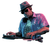 Dj In Party Vinyl Car Decal Sticker – Waterproof & UV-Resistant 3.4133333333333336"