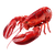 Lobster Vinyl Car Decal Sticker – Waterproof & UV-Resistant 3.4133333333333336"