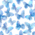 Blue Butterflies Pattern Vinyl Car Decal Sticker – Waterproof & UV-Resistant 6.826666666666667"