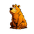 Cartoon Bear V6 Vinyl Car Decal Sticker – Waterproof & UV-Resistant 3.4133333333333336"