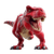 Angry Red T-Rex Vinyl Car Decal Sticker – Waterproof & UV-Resistant 3.4133333333333336"
