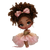 Chibi Princess Toddler Vinyl Car Decal Sticker – Waterproof & UV-Resistant 3.4133333333333336"