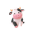 Cartoon Pink Cow Vinyl Car Decal Sticker – Waterproof & UV-Resistant 6.826666666666667"