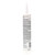 4x Strong Marine Grade Silicone Adhesive | Clear, 1/10 Gallon Cartridge | Ideal for Metal, Fiberglass, Glass | -40°F to +190°F