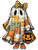 Patchwork Ghost V3 Vinyl Car Decal Sticker – Waterproof & UV-Resistant 8.213333333333333"