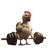Gym Chicken V2 Vinyl Car Decal Sticker – Waterproof & UV-Resistant 6.826666666666667"