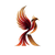 Phoenix Letter R Vinyl Car Decal Sticker – Waterproof & UV-Resistant 6.826666666666667"