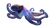 Iridescent Ocean Octopus Vinyl Car Decal Sticker – Waterproof & UV-Resistant 2.72"