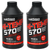 2x Wilwood 570 Brake Fluid | DOT 5.1 Rated | 12oz Bottle | High-temp Performance
