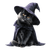 Witch Cat V9 Vinyl Car Decal Sticker – Waterproof & UV-Resistant 3.4133333333333336"