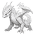 Fantasy Dragon Sketch V4 Vinyl Car Decal Sticker – Waterproof & UV-Resistant 6.826666666666667"