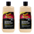 2x Meguiars Mirror Glaze Car Wax | 16oz Synthetic Liquid | Darker, Deeper, More Reflective | Eliminates Scratches & Swirls