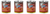 4x Ultimate Rust Treatment | For Automotive/Industrial/Marine | 16 oz Brush-Top Can | Semi-Gloss Black