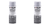 2x Professional Platinum Gray Primer | For Metal, Steel, Iron, Fiberglass & Wood | Quick Dry & Superior Adhesion