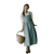 Vintage Dressed Librarian Vinyl Car Decal Sticker – Waterproof & UV-Resistant 6.826666666666667"