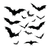 Bats Silhouettes Vinyl Car Decal Sticker – Waterproof & UV-Resistant 3.4133333333333336"
