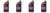 4x Royal Purple Synthetic Oil | HMX  SAE 10W-30 | Restores Performance | 1 Quart Bottle