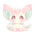 Magical Chibi Creature Vinyl Car Decal Sticker – Waterproof & UV-Resistant 6.826666666666667"
