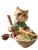 Cat In Udon Restaurant V2 Vinyl Car Decal Sticker – Waterproof & UV-Resistant 8.213333333333333"