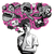 Punk Rock Thinker Vinyl Car Decal Sticker – Waterproof & UV-Resistant 6.826666666666667"