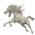 Grotesque Leaping Horse V2 Vinyl Car Decal Sticker – Waterproof & UV-Resistant 3.4133333333333336"