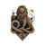 Lion Snake Logo Vinyl Car Decal Sticker – Waterproof & UV-Resistant 6.826666666666667"