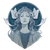 Hecate Drawing V2 Vinyl Car Decal Sticker – Waterproof & UV-Resistant 3.4133333333333336"
