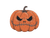 Angry Stitched Pumpkin V2 Vinyl Car Decal Sticker – Waterproof & UV-Resistant 3.0933333333333333"