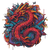 Graffiti Dragon V4 Vinyl Car Decal Sticker – Waterproof & UV-Resistant 3.4133333333333336"